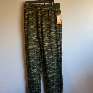 Boys Fleece Camo Logo Carhartt Sweatpants Large 14/16, $29.99